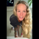 A cute blonde girl records herself from a rear perspective as she takes a massive, soft shit while sitting on a toilet. She wipes her ass and shows us her finished product. Presented in 720P vertical HD format. Over 3 minutes.